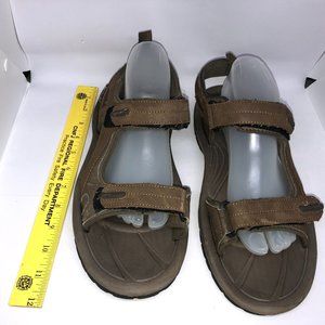 Northside Brown‎ Sandals with Adjustable Velcro Straps Men's Size 11